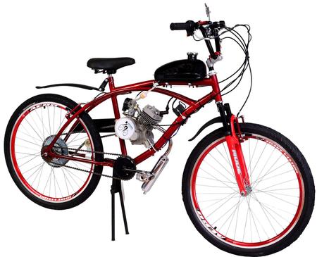 Bicicleta Motorizada 80cc 2 Tempos (faça você mesmo)