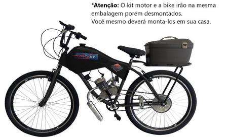 Imagem de Bicicleta Motorizada Carenada Cargo (kit & bike Desmont)