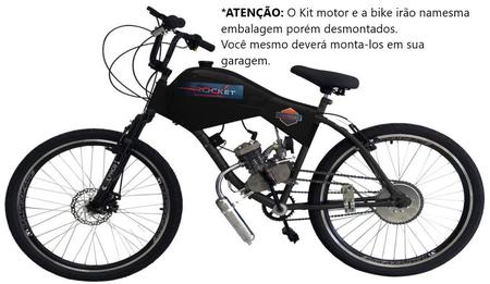 Imagem de Bicicleta Motorizada Carenada Fr/Disk (kit & bike Desmont)