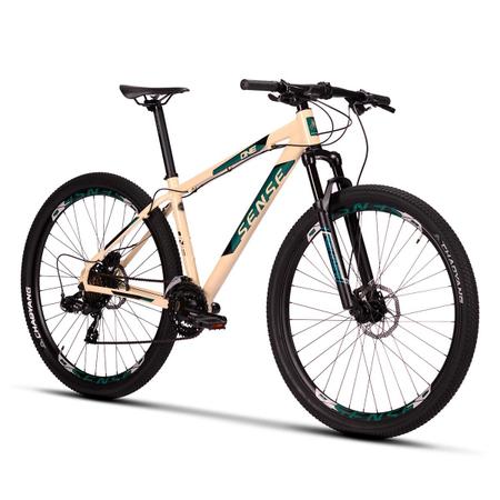 Imagem de Bicicleta Mountain Bike Aro 29 M17' Freio Hidráulico Render ONE 2023 Creme Aqua Sense