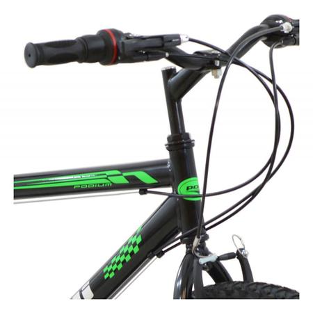 Imagem de Bicicleta Polimet MTB Poli Podium Quadro 17/Aro 26/18 Velocidades Preto/Verde 7700