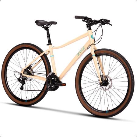 Imagem de Bicicleta Sense Urbana Move Fitness 2023 Shimano 3x7 Velocidades Freios a Disco