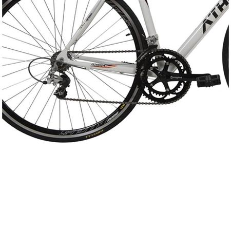 Imagem de Bicicleta speed aro 700 aluminio branca athor - cd