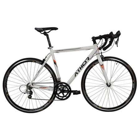 Imagem de Bicicleta speed aro 700 aluminio branca athor - cd