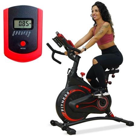 Bicicleta Spinning S250 Ergométrica Profissional Exercicios Academia Treino  em Casa - Natural Fitness - Bicicleta Spinning - Magazine Luiza