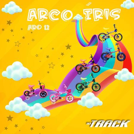 Imagem de Bicicleta TK3 Track Arco Iris Infantil Aro 12