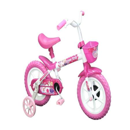 Imagem de Bicicleta Track Bikes Arco Iris Infantil Rosa Aro  12
