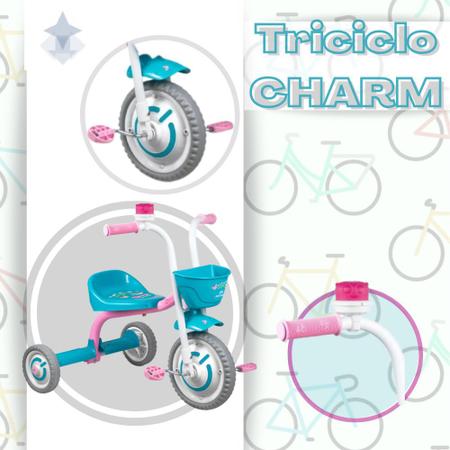 Triciclo Motoca Infantil Para Bebê Charm - Nathor