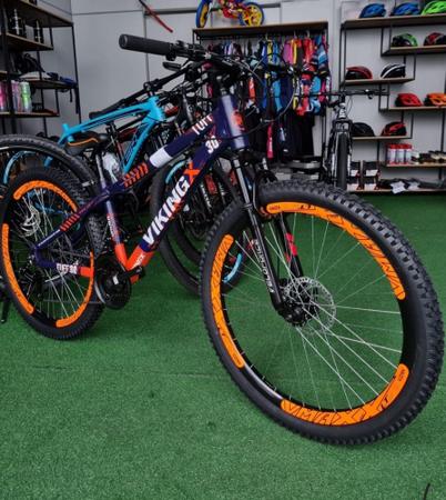 Bicicleta Viking X TUFF25 Freeride Aro 26 Freio a Disco 21