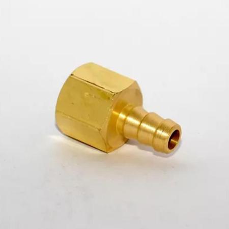 Bico Espigão - Adaptador Gás Encanado Gn 1/2 Femea X 3/8 Bm - Rama Imagem de Bico Espigão - Adaptador Gás Encanado Gn 1/2 Femea X 3/8 Bm