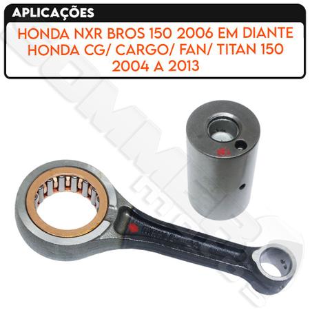 Imagem de Biela Cg/ Cargo/ Fan/ Titan 150/ Nxr Bros 150 Metal Leve