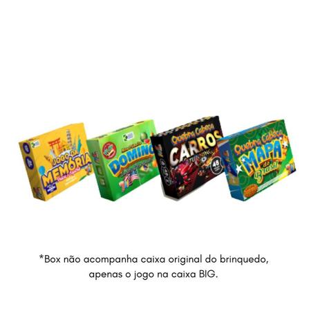 Carros Caixa Jogo Da Memória