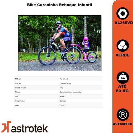 Imagem de Bike Caroninha Altmayer Reboque Bicicleta Auxiliar Al-265VD