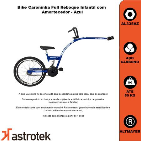 Imagem de Bike Caroninha Amortecedor Altmayer Reboque Auxiliar AL335AZ