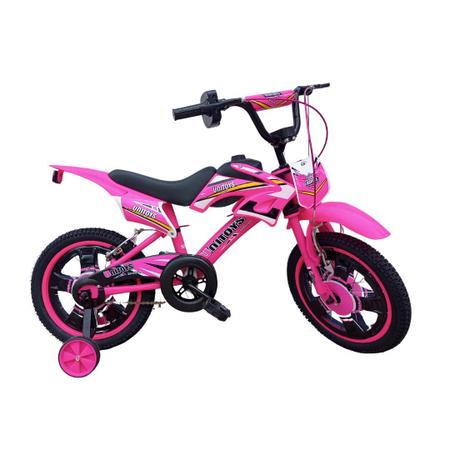 Mota Infantil MOLTO Moto Cross Girl (Rosa)