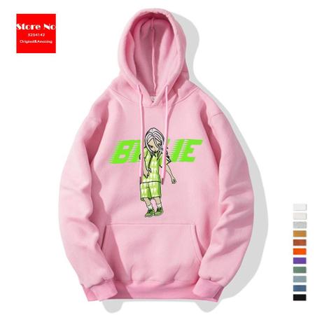 Imagem de Bilhar Cartoon Imagem Print Sweatshirt Unissex Thicken Hood