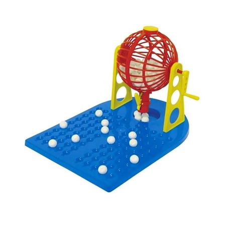 Joguinho de Bingo Infantil completo com Globo Giratório - Goal Kids - Jogo  Bingo Infantil - Magazine Luiza