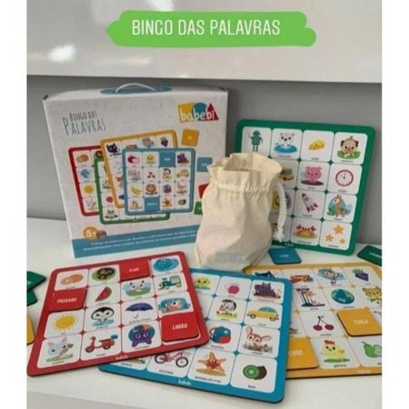 Bingo das Palavras - Babebi - Jogo Educativo!