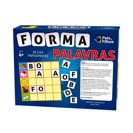 Super Bingo Letras e Palavras - Brincadeira de Criança - Casa do Brinquedo®  Melhores Preços e Entrega Rápida