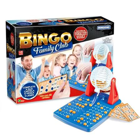 Bingo Infantil Jogo Brinquedo Globo 48 Cartelas 90 Bolinhas