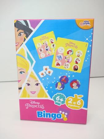 Jogo de Bingo Princesas Disney