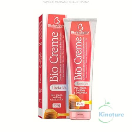 Imagem de Bio Creme (Ureia 3%) Desodorante Hidratante Perfumado 150g Bio Instinto