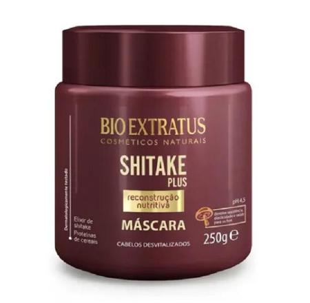 Bio Extratus Shitake Plus (Shampoo + Cond 350g + Mascara 250g + Finalizador  Termoprotetor 200g) em Promoção na Americanas