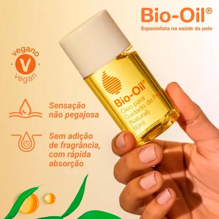 Bio Oil Natural Óleo Corporal Cicatrizante 125ml - Bio-oil Imagem de Bio Oil Natural Óleo Corporal Cicatrizante 125ml