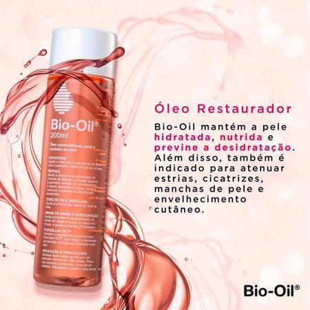 Bio Oil Óleo Corporal Para Cuidado da Pele com Purcellin Oil 200ml Imagem de Bio Oil Óleo Corporal Para Cuidado da Pele com Purcellin Oil 200ml