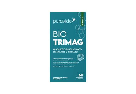 Imagem de Bio Trimag Magnésio Quelato 60 Cápsulas Puravida