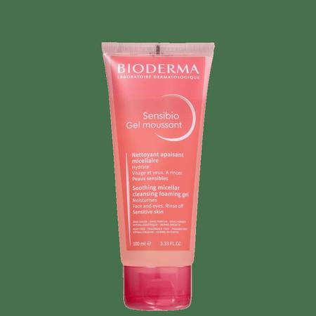 Imagem de Bioderma sensibio calmante e hidratante tubo - gel de limpeza facial 100ml