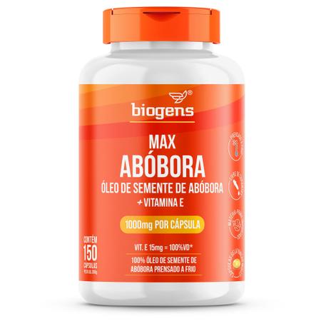 Imagem de Biogens max abóbora + vitamina e - 150 caps