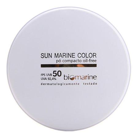 Imagem de Biomarine Sun Marine Color Pó Compacto Fps50 Natural 12G