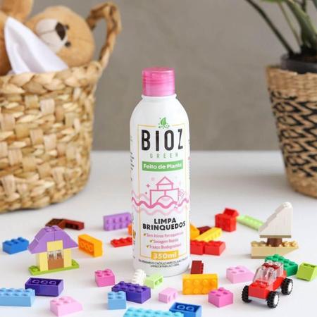Imagem de BiozGreen Limpa Brinquedos Multi Superfícies Fórmula Especial Para Bebê Não Deixa Resíduos 350ml