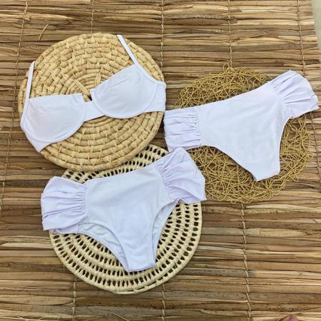 Biquine Retro Estilo Suplex Cores Praia Piscina Resort Moda - California Brasil Imagem de Biquine Retro Estilo Suplex Cores Praia Piscina Resort Moda