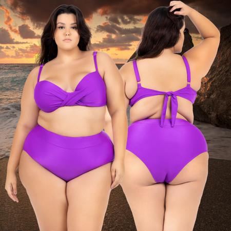 L XL XXL XXXL Plus Size Verão Vermelho CONJUNTO De BIQUÍNI Cintura Alta  Estofamento Maiôs Sexy Fino Maiô Mulheres Swimwear XSY41420R De $106,14