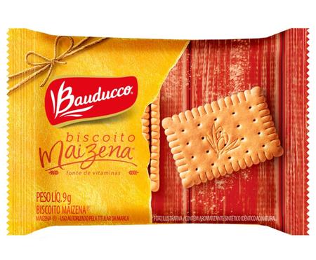 Imagem de Biscoito Bauducco Sachê Cream Cracker + Maizena 100 Unidades