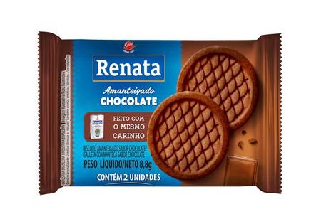 Imagem de Biscoito chocolate renata sachê 8,8g c/ 280 unidades