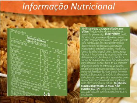 Biscoito Crackers Multigrãos sem Glúten e Lactose Schar 210g Imagem de Biscoito Crackers Multigrãos sem Glúten e Lactose Schar 210g