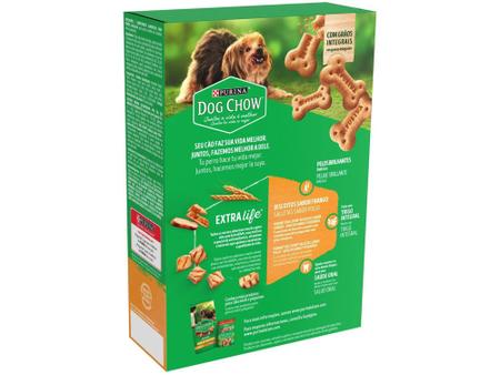 Imagem de Biscoito para Cachorro Integral Adulto Dog Chow - ExtraLife Frango 500g