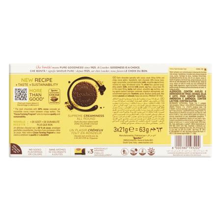 Biscoito Tortina Triple Chocolate LOACKER 63g Imagem de Biscoito Tortina Triple Chocolate LOACKER 63g