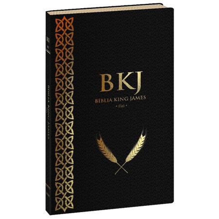 Imagem de Bkj -  biblia king james fiel - ultra fina - preta