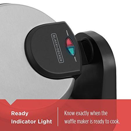 Imagem de Black+DECKER Máquina de Waffles Flip WM1404S, Prata