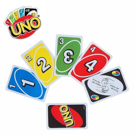 Jogo para Família e Amigos UNO Original 2 a 10 Jogadores - Mattel - Deck de  Cartas - Magazine Luiza