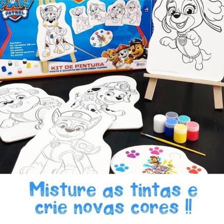 Quadro Patrulha Canina - Pôster e Tela Pintura Desenhos e Personagens