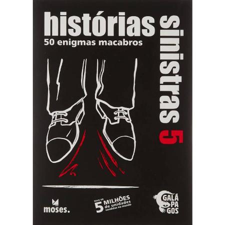 Black Stories 2 - Jogo de Cartas, Galápagos - GALAPAGOS - Jogos Adultos -  Magazine Luiza