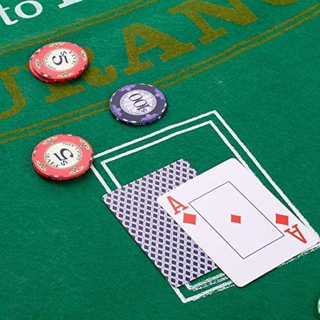 Blackjack Essentials Set - Inclui Tapete de Feltro de Mesa de