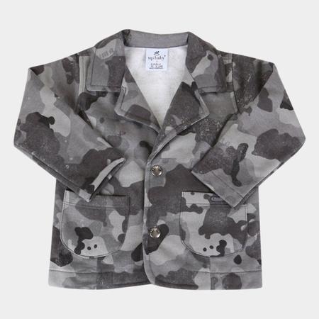 Imagem de Blaser Moletom Bebê Up Baby Camuflado Masculino