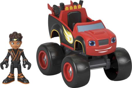 6pcs Blaze e as máquinas monstro brinquedos, veículos Racer Carros  caminhões Brinquedo Kid