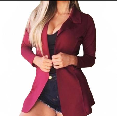 Casaco bordo cheap feminino